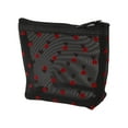 thumbnail image 1 of 1 Pc Bolsa de Cosméticos de Malla Triangular para Mujeres para Actividades al Aire Libre Viaje Negro Nylon Negro-Pequeño, 1 of 3