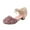 Pink, variant on Wancir Girls Dress Shoes Mary Jane Wedding Flower Bridesmaids Heels Glitter Princess Shoes for Kids Toddler