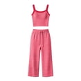 thumbnail image 5 of SJLDQY Womens Pajamas Sets Striped Print Tank Tops and Pants Pj Sets for Womens 2 Piece Set Comfy Lightweight Sleepwear, 5 of 6