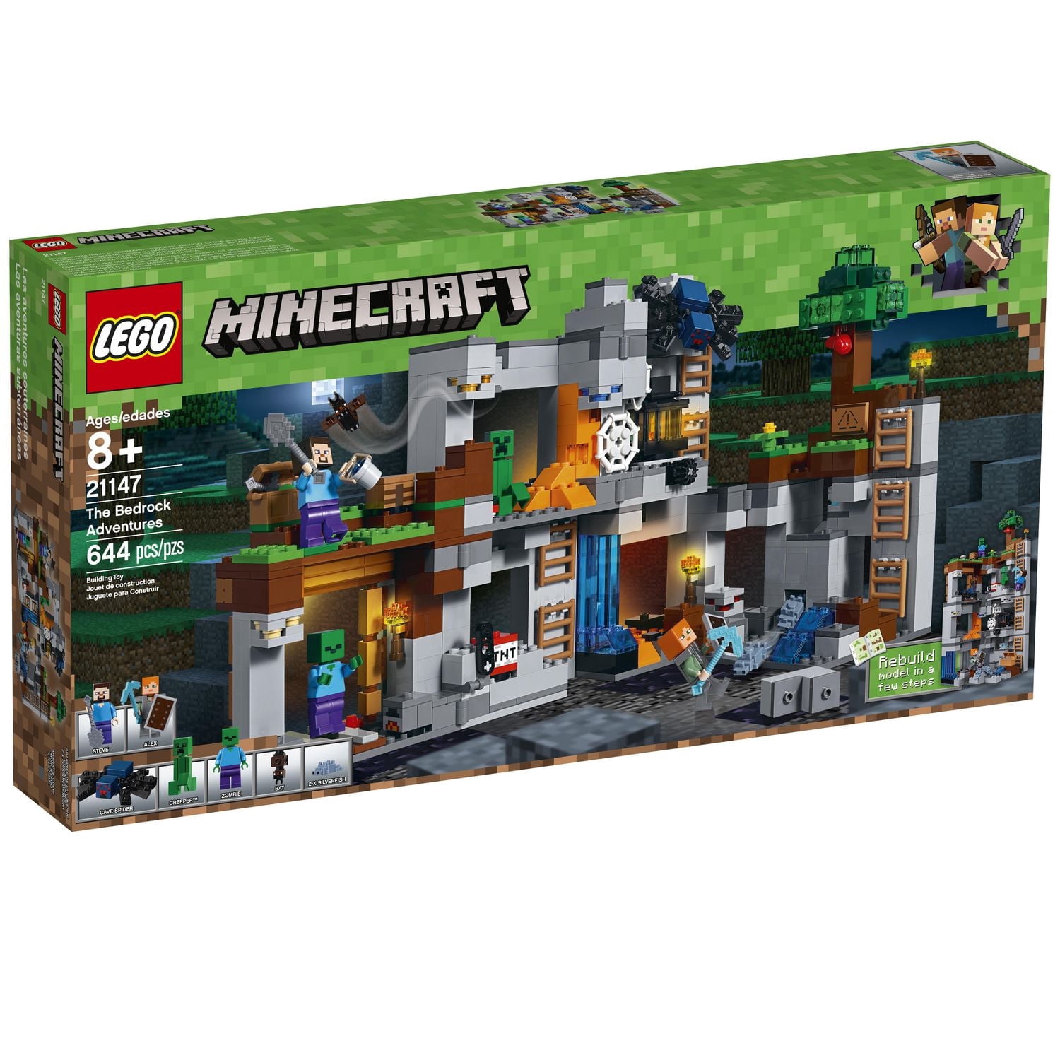 Minecraft - Les aventures souterraines (21147)