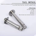 thumbnail image 4 of 4 Pcs Vis d'Expansion M12*70mm Acier Inoxydable 304 Manchon Hexagonal Externe Ancrage d'Expansion Fixation, 4 of 5