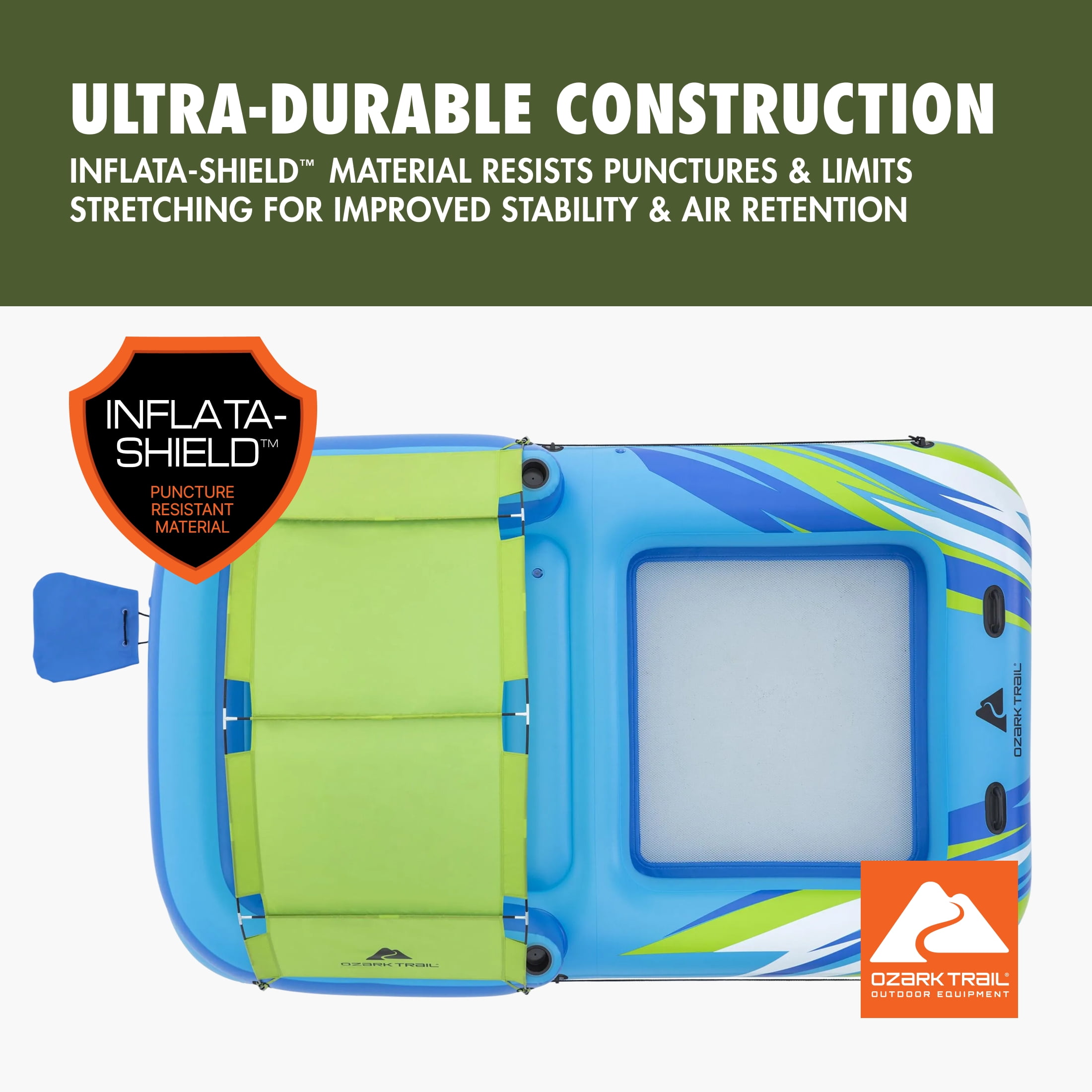 Ozark Trail Summer Oasis 4-Person Inflatable Island