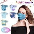 thumbnail image 2 of Máscara desechable HUOGUO Summer Cool Theme para padres e hijos, 50 unidades, 2 of 5
