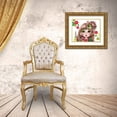 thumbnail image 3 of Sheena Pike Art 18x15 Gold Ornate Wood Framed with Double Matting Museum Art Print Titled - Ginger (Christmas) - MunchkinZ Elf, 3 of 4