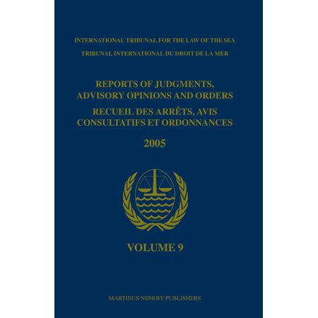Reports of Judgments, Advisory Opinions Reports of Judgments, Advisory Opinions and Orders / Recueil Des Arrêts, Avis Consultatifs Et Ordonnances, Volume 9 (200, Book 9, (Hardcover)