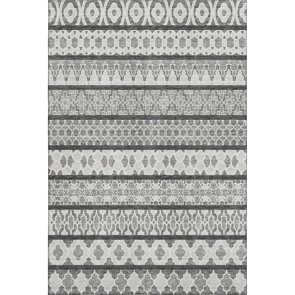Dalyn Rugs Premium Machine Washable Mayfield AMF726 Gray 2'6" x 3'10" Rug
