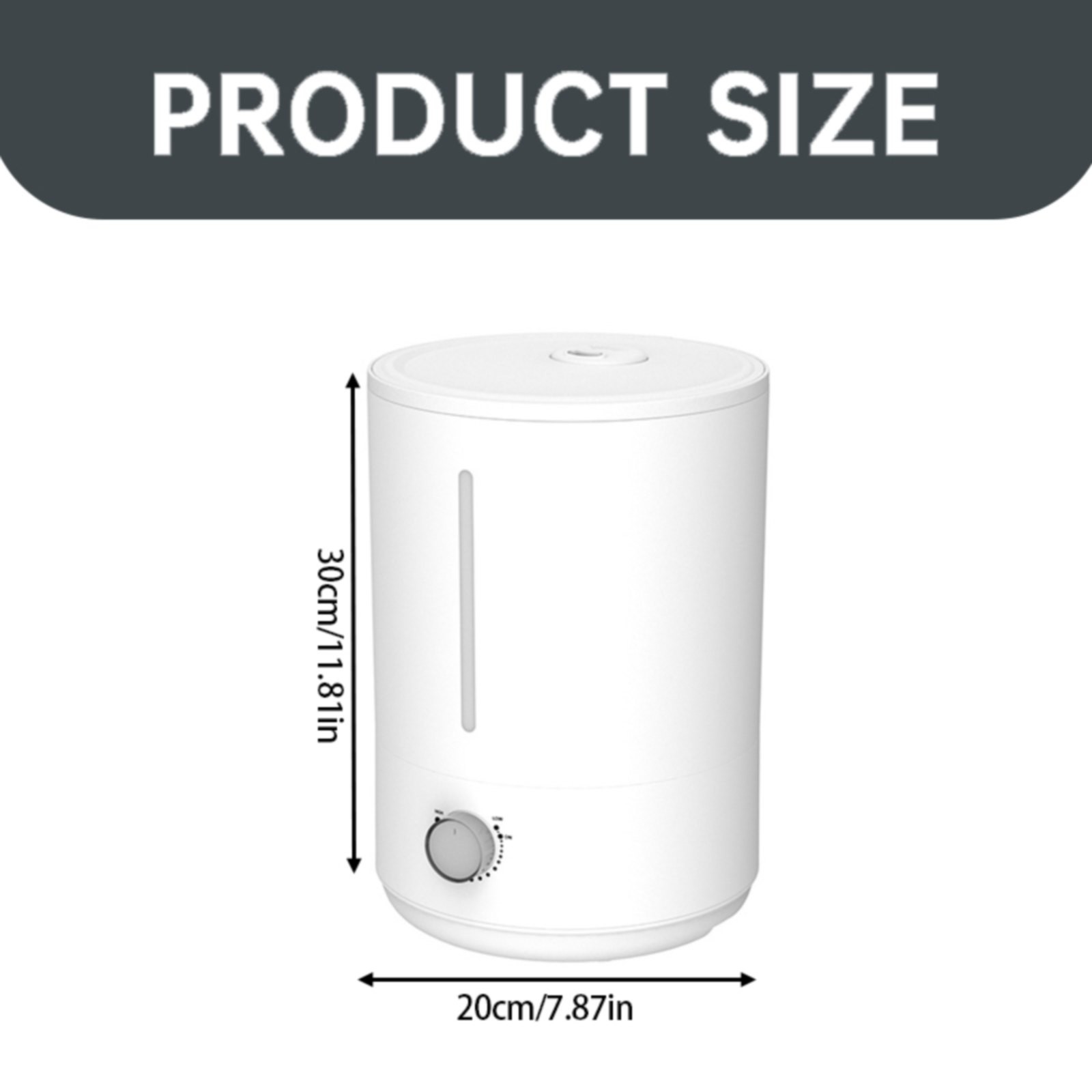 Goowood Humidifiers for Bedroom 4L Cool Mist Humidifier for Large Room Baby Air Humidifier with Essential Oil Diffuser and Night Light