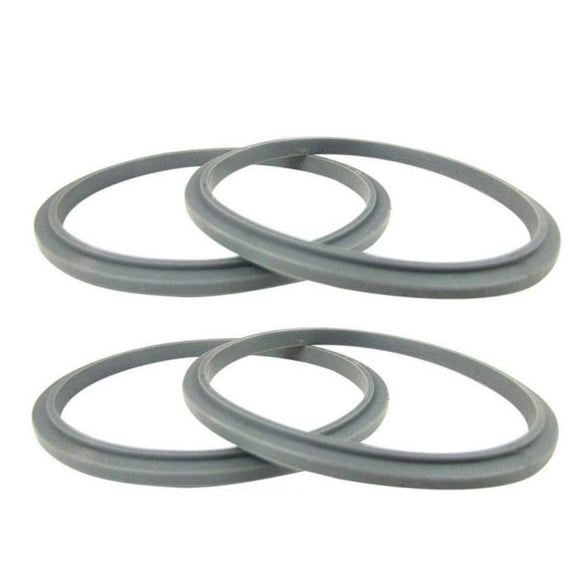 Luckyn 8 Pcs Rubber Gasket Seal Ring,Gaskets Replacement Part Compatible with Nutri Bullet Nutribullet 900W H5,Gray