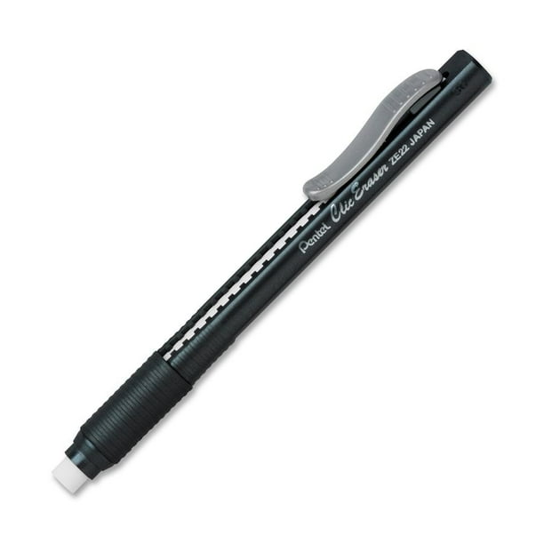 Pentel Retractable Erasers Black