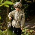 thumbnail image 4 of Lopecy-Sta Kids Hooded Winter Jacket with Front Zip & Zippered Pockets - Durable Autumn Warm Outerwear, 4 of 7