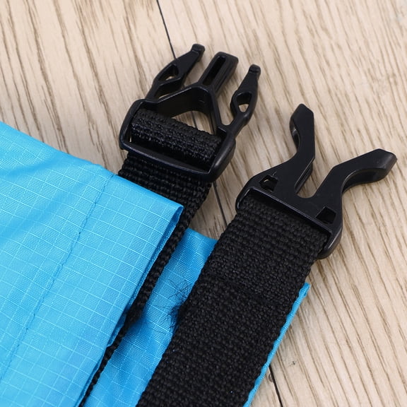 Tineasur 3-Piece Outdoor Dry Bag Set, Sky Nylon Roll-Top Closure for Camping, Hiking, Travel