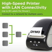 DYMO LabelWriter 550 Turbo Label Printer, Black