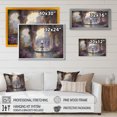 thumbnail image 4 of Designart "Floral Fountain And Birds IV" Floral Canvas Wall Art, 4 of 5