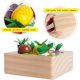 thumbnail image 4 of Herramienta para hornear galletas de fondant tridimensional con temática navideña con juego de sellos de émbolo, pan de jengibre para niño/niña, muñeco de nieve, Papá Noel, árbol de Navidad, reno,, 4 of 7