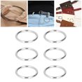 thumbnail image 3 of Metal Rings,50Pcs Metal Rings Sturdy Craft Rings Metal Loop Finest Materials, 3 of 14