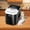 Black Clearance, variant on Ice Maker, Nugget Ice Machine Countertop with Basket, Scoop and Portable Handle, 26lbs Daily, 9 Bullet Cubes in 6~8 Mins, Self-Cleaning for Kitchen, Office, Outdoos, RV Camping