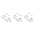 thumbnail image 2 of Pendientes de araña Sonducket bohemio con borla Adorno Aro color Blanco, 2 of 6