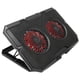 thumbnail image 1 of Soporte para ventilador de computadora portátil, almohadilla de enfriamiento para computadora portátil RGB, enfriador para computadora portátil para juegos, almohadilla de enfriamiento para computadora portátil RGB, durabilidad extendida, 1 of 8