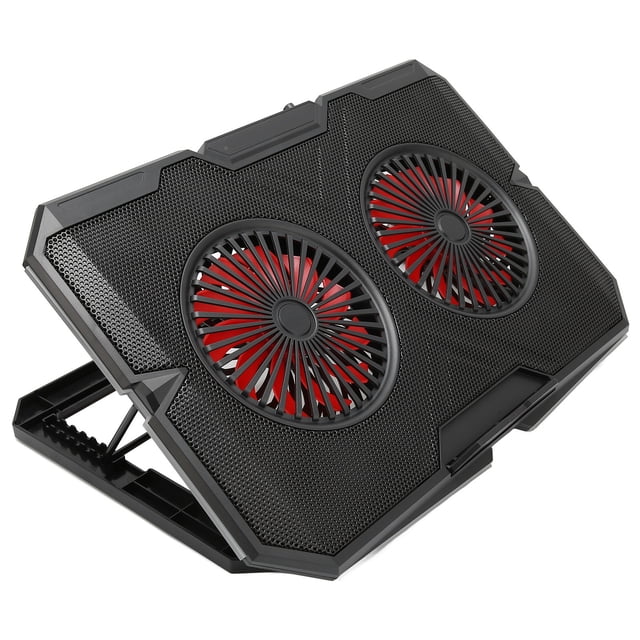 Soporte para ventilador de computadora portátil, almohadilla de enfriamiento para computadora portátil RGB, enfriador para computadora portátil para juegos, almohadilla de enfriamiento para computadora portátil RGB, durabilidad extendida