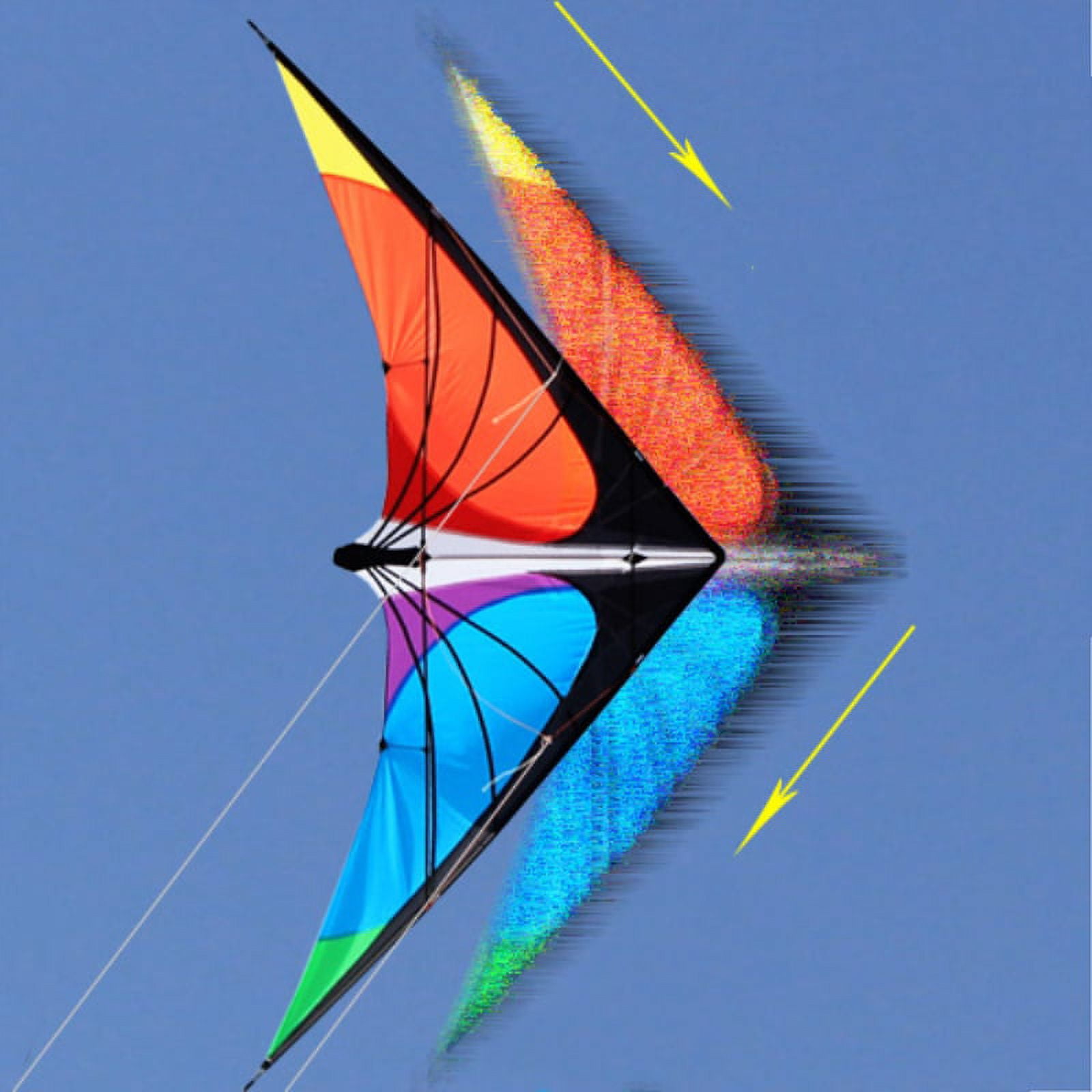 HENGDA KITE for Adults Polyester Stunt Kite 71" with Kite String