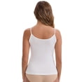 thumbnail image 2 of DARING DIVA Women's V Neck Camisole Tops with Spaghetti Straps S White, 2 of 6