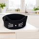 thumbnail image 5 of Cesta de Almacenamiento Tejida con Orejas de Gato y Cuerda de Algodón | Organizador de Escritorio Bohemio para Oficina, Hogar, Cosméticos, Aperitivos y Artículos Diversos | Organizador Multiusos para, 5 of 6