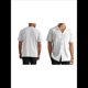 thumbnail image 3 of Camisa de Punto para Hombre, de Corta, , con Botones, para Vacaciones en la Playa, Informal, A Rayas, para Verano. L, 3 of 7