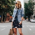 thumbnail image 4 of Vsdgher Robes d'Été Imprimé Espace pour Femmes Robe de Plage Décontractée Col en U Sans Manches Robe d'Été Ample avec Poche, 4 of 7
