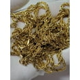 thumbnail image 4 of GKNET Stainless Steel Gold Plated Rope Chain Necklace 4mm Size 16" to 26" Unisex, Men-16", 4 of 6