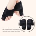 thumbnail image 4 of MasteelfCA Pair of Hallux Valgus Splints Bunion Corrector Toes Protector Pain Relief (Black), 4 of 8