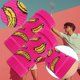 thumbnail image 5 of Muñequera de plátano con funda para tendón, absorción del sudor, deportes, maratón, bádminton, tenis, fitness, baloncesto, cálido, camping, moda., 5 of 7