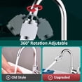 thumbnail image 4 of Vaidha 2024 New Upgrade ABS Faucet Filter Universal Rotating Faucet Filter Faucet Extension Aerator Multifunctional Faucet Adapter, 4 of 5