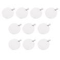 thumbnail image 3 of Miangastore 10 Pcs Ébauches en Acier Titane pour Gravure Forme Ronde Grise pour Propriétaires d'Animaux, 3 of 9