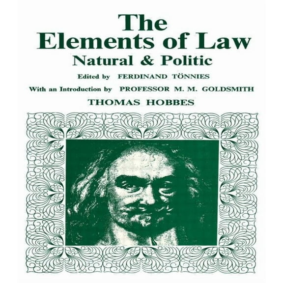 Elements of Law, Natural and Political, (Hardcover)