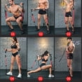 thumbnail image 3 of TFixol Fitness Yoga Pilates Estiramiento Cuerda Bandas de Resistencia Fuerza del Brazo de la Pierna, 3 of 7