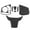 Type B, variant on Carbon Fiber Steering Wheel Button Switch Panel Trim Cover Wear-resistant For Honda Civic 10th FC/FK 2016-2019