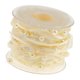 thumbnail image 1 of Cinta de cadena de cuentas de 11 yardas, perlas artificiales, cuentas de gasa satinada, 3 cuerdas, estilo beige, 1 of 5
