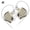 Gold - Without Mic, variant on KZ ZSN Pro 2 In-Ear Earphones, Hybrid 1BA + 1DD Dual Driver, HiFi Bass Metal Earbuds, Noise Isolating with Detachable Cable