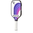 thumbnail image 3 of Rokne Curve Classic Fiberglass Pickleball Paddle Long Handle Racket with Pro Grit Texture and Cover, Northern Sky, 3 of 12