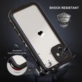 thumbnail image 6 of Dteck Apple iPhone 12 Mini 5.4 Inch Waterproof Case, Built-in Screen Protector IP68 Underwater Full Body Seal Cover Clear Sound Anti-Scratch Heavy Duty Waterproof Cover, White, 6 of 9