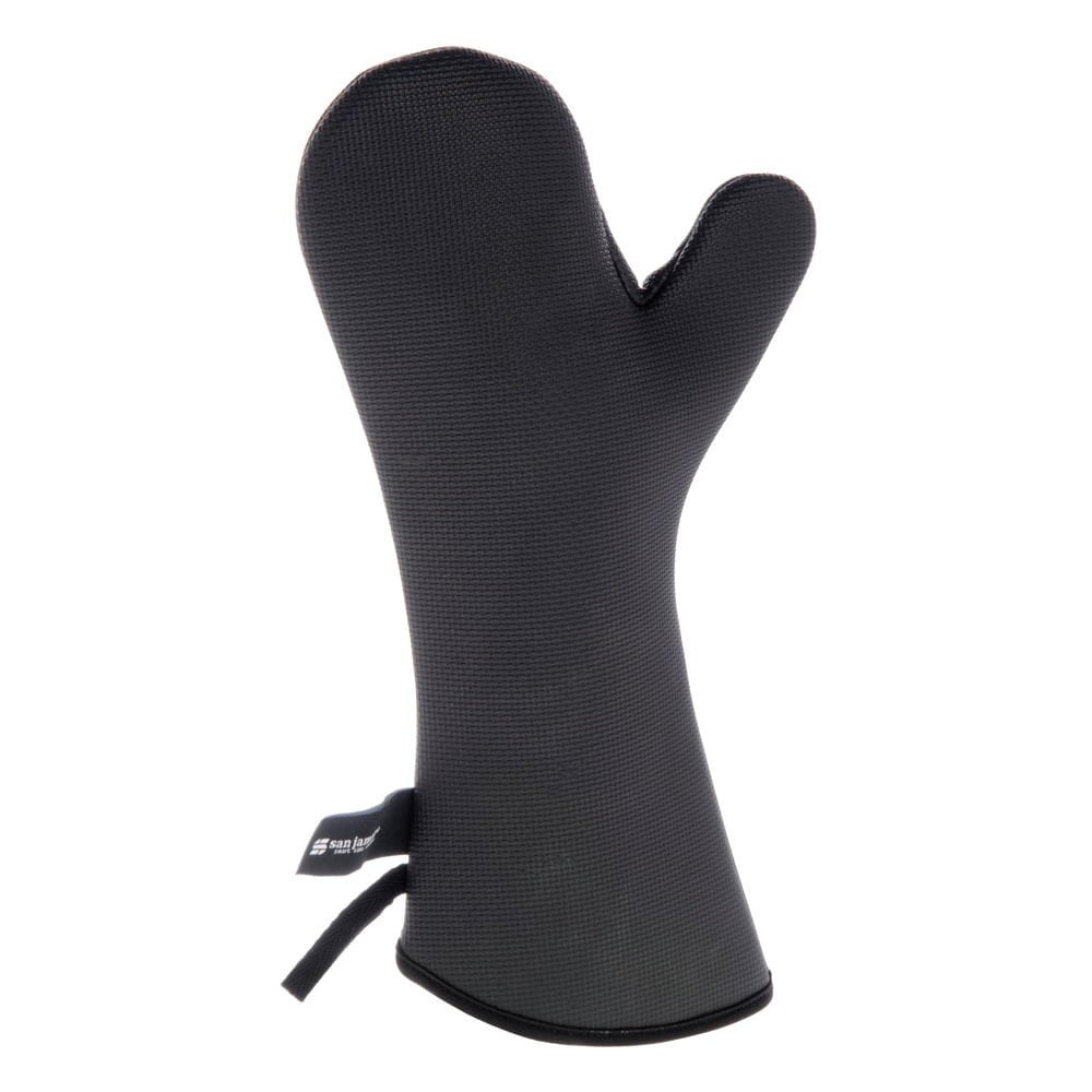 Ultigrips Conventional Oven Mitt - Protects to 500F - 17" - Black
