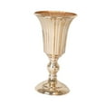 thumbnail image 4 of deevoka Wedding Flower Vase Planter Creative Bouquet Vase for Party Living Room Home Gold M 12cmx27cm, 4 of 9