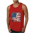 thumbnail image 2 of Aloohaidyvio George Tank Tops for Men Big and Tall,Men's Tank Tops Workout Gym Athletic Swim Beach Tops Quick Dry Marathon Muscle Sleeveless Shirts, 2 of 5