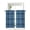 Blue, variant on Buffalo Plaid Curtains 45 Inch Length, Sheer Curtains for Bedroom Living Room Window Deep Maroon Farmhouse Gingham Striped Rod Pocket Voile Drapes Kitchen Curtains Small Half Window 42"x45" 2 Panels