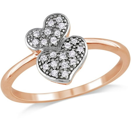 Miabella 1/10 Carat T.w. Diamond Heart R
