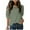 Army Green, variant on Womens Tops Plus Size Short Sleeve Eyelet Embroidery Hollow Out Round-Neck Solid Color T-shirt Pink XXL