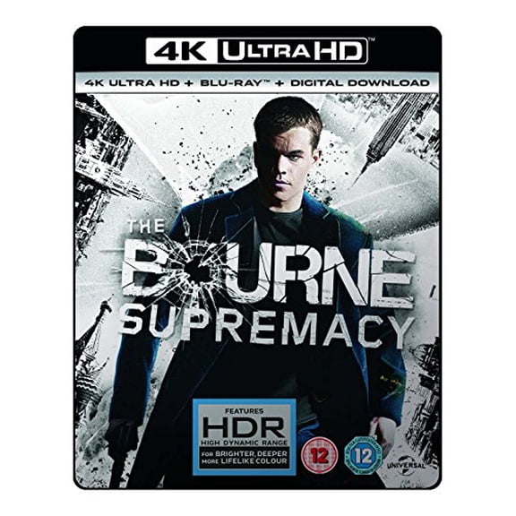 The Bourne Supremacy (4K Ultra HD) Ethan Sandler Joan Allen John Bedford-Lloyd Marton Csokas
