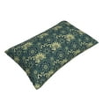 thumbnail image 5 of LNWH Rectangle Pillow Cover, Floral Mandala Green Pattern Cushion Covers Pillowcase for Couch Bedroom Sofa, 20"x30", 5 of 8