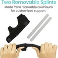 thumbnail image 5 of SHAR Finger Splint - Supports Little Finger, Ring, Middle Metacarpals and Knuckles - Adjustable Right or Left Hand Splint - Straightening for Trigger Finger, Injury, Fracture, Broken,, 5 of 5