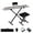White, variant on Costway 88-Key Electric Piano Keyboard with Adjustable Stand Stool, Light-up Keys & Buttons White